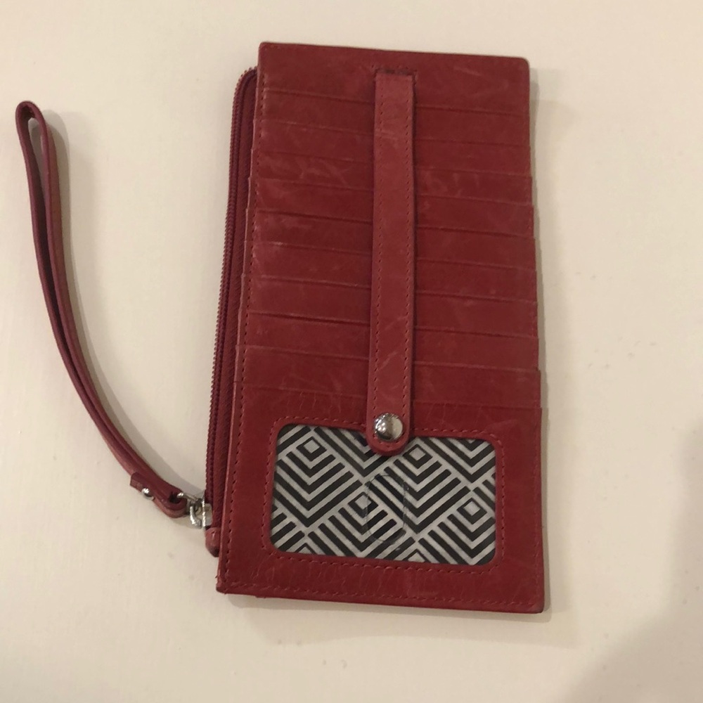 Hobo red card holder with wrist strap